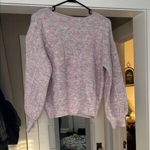 SHEIN Pastel Knit Sweater